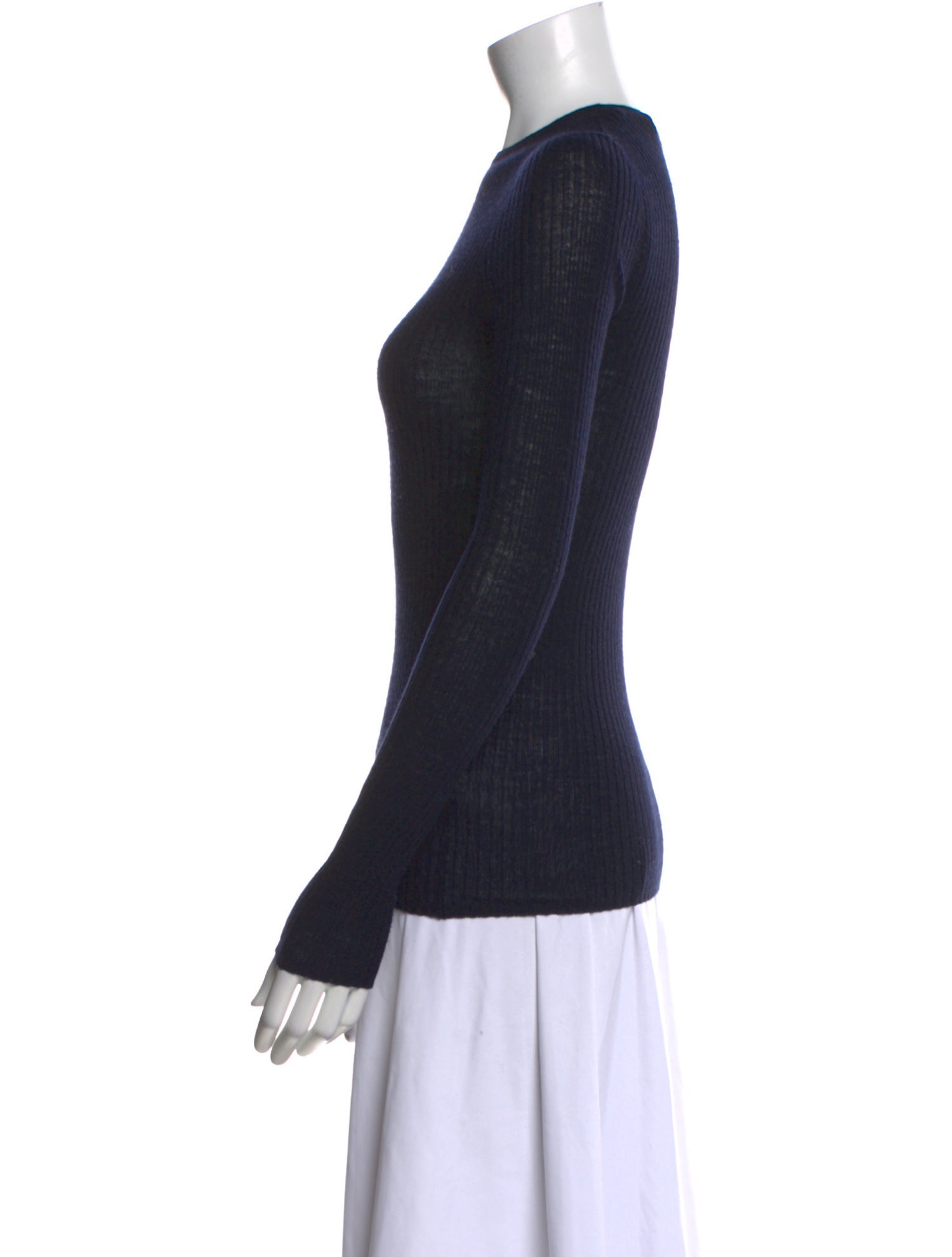 Tibi Wool Crew Neck Sweater